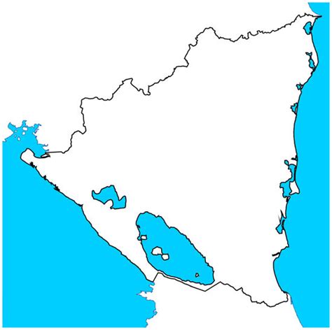 Mapa De Nicaragua Croquis