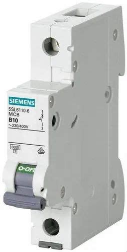10 Amp Siemens Single Pole Mcb At Rs 250piece In Pune Id 24954090173