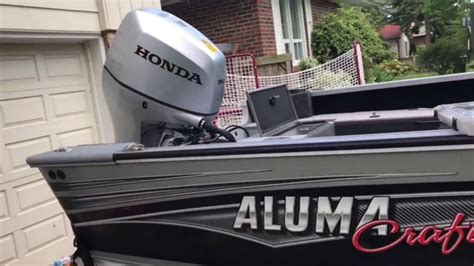 Alumacraft 165 competitor tiller kicker ? Alumacraft 205 Competitor Single Console With Honda BF 150 ...