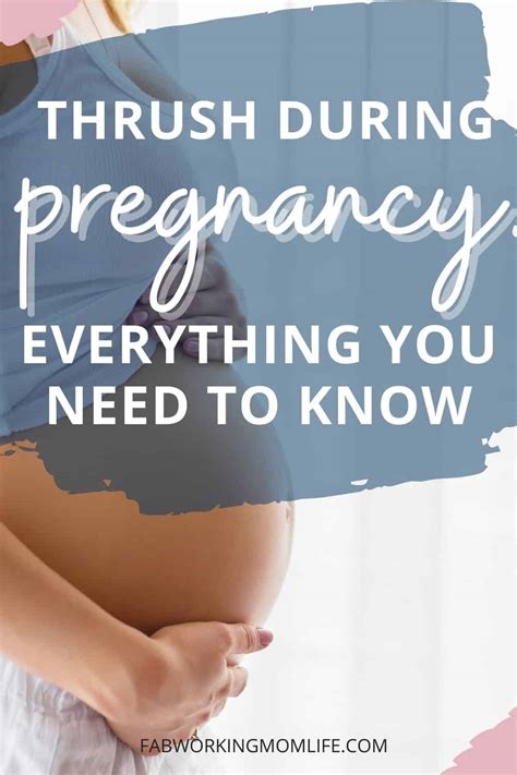 Thrush During Pregnancy Everything You Need To Know Fab Working Mom Life