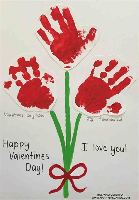 14 Keepsake Valentine Handprint Crafts Youll Want To Treasure