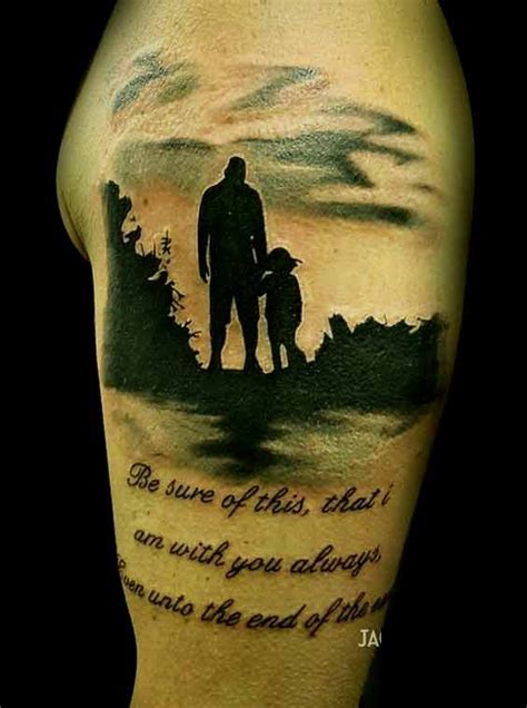 Tatuajes Para Mi Padre Fallecido 70 Tatuajes De Padre E Hijo