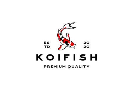 Japanese Koi Fish Logo Template Branding And Logo Templates Creative