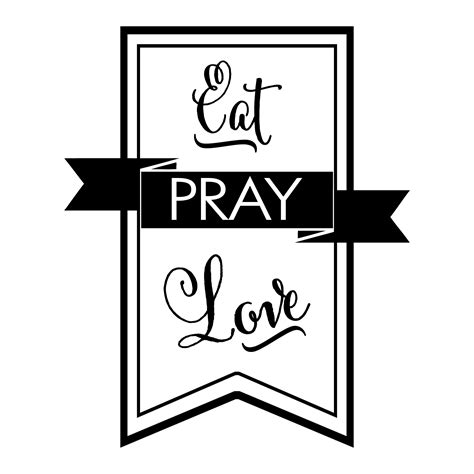 Thanks to a reader, i recently found this etsy travel shop that sells stunning travel quote printables. Eat Pray Love Banner Wall Quotes™ Decal | WallQuotes.com