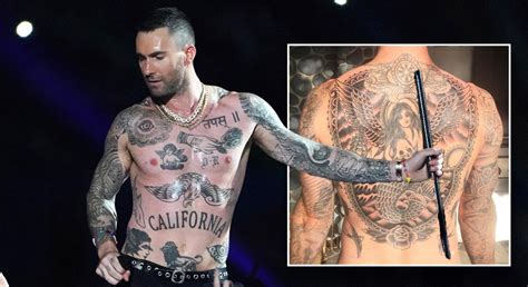 Adam Levines Tattoos Everything We Know
