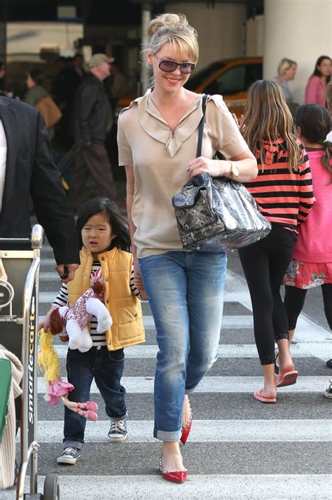 Katherine Heigl And Her Daughter Nancy Held Hands While Arriving At