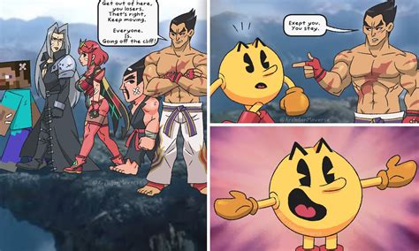 Archdan Lonely Roy Comic On Twitter Kazuya Mishima Has Been Busy On That Cliff Everyone S