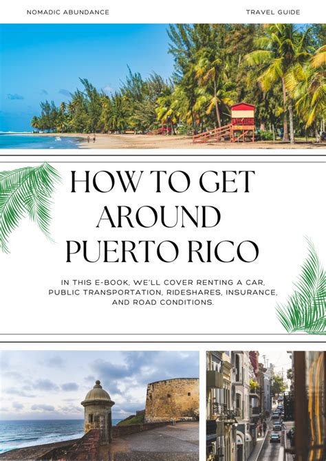 Puerto Rico Travel Guide 2024 How To Get Around In Paradise The
