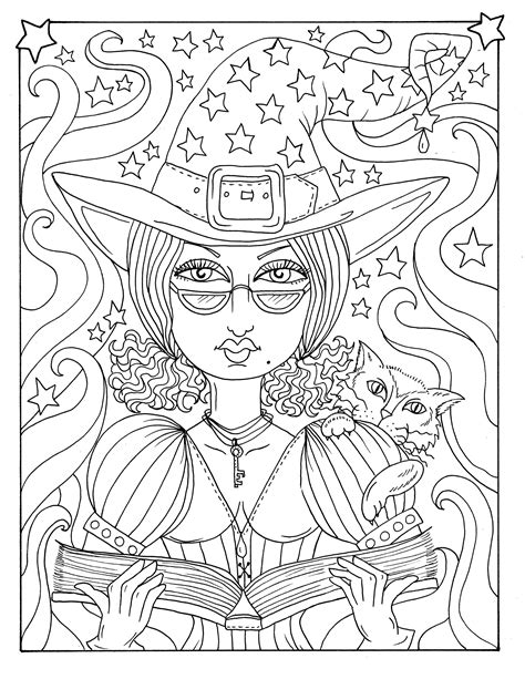 Magical Witches Instant Download Pdf Files Witchy Fun For All Etsy In