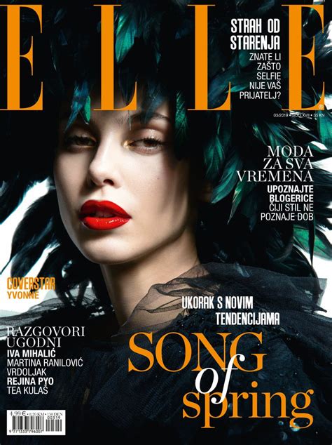 Elle Croatia March 2019 Cover Elle Croatia