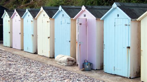 Holiday Staying At Budleigh Salterton Beach Huts At Budlei Flickr