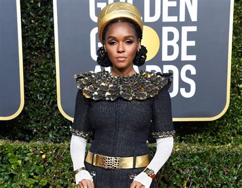 Janelle Monae From 2019 Golden Globes Red Carpet Fashion E News