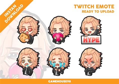 Twitch Emote Mikey Tokyo Revengers On Behance