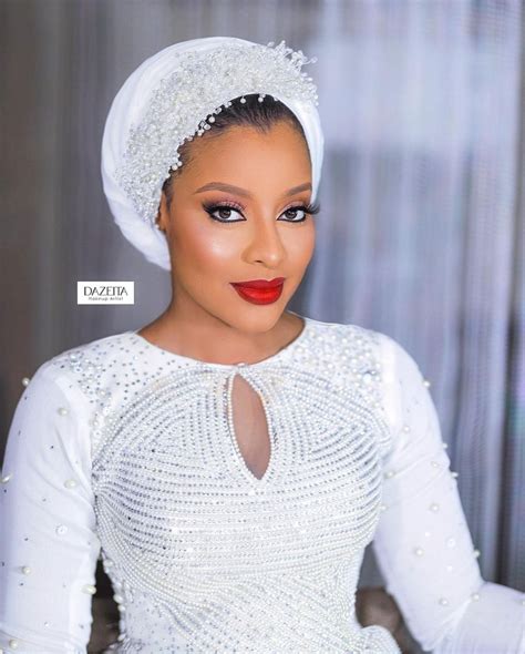 Nigerian Latest Bridal Gele And Makeup Ideas For 2021 MÉlÒdÝ JacÒb Nigerian Wedding Makeup