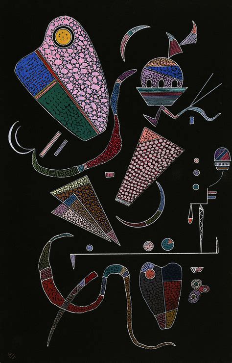 Untitled Black 1941 Painting By Wassily Kandinsky Pixels