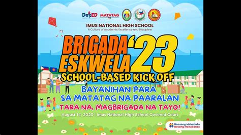 Brigada Eskwela Kick Off Invitation Brigada Eskwela Kick Off The Best