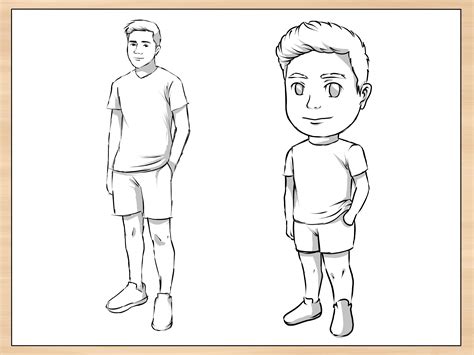 How To Draw A Person 14 Steps With Pictures Wikihow