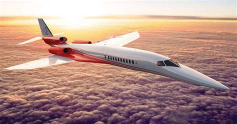 New 1074mph Supersonic Jet Unveiled ‘next Generation Concorde To