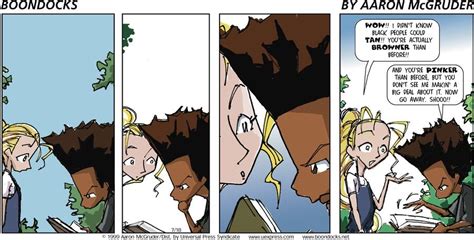 For July 18 1999 July 18th July 24 Boondocks Comic Aaron Mcgruder