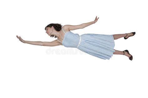 Floating Woman Stock Image Image Of Girl Dreaming Recreation