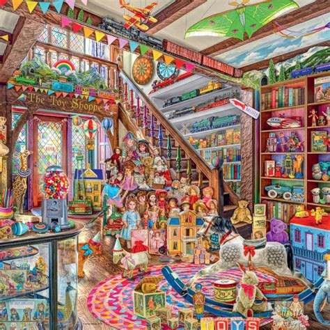 Ravensburger The Fantasy Toy Shop Jigsaw Puzzle 1000 Pieces Pdk