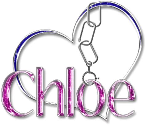Name Graphics Chloe Name Gif