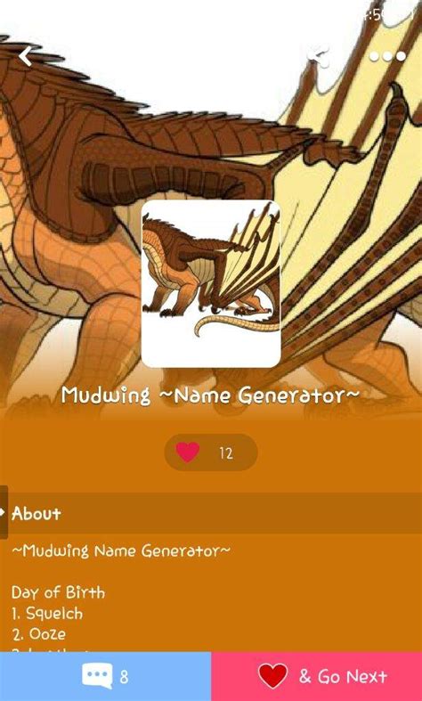 Hey Guys I Made A Dragon Name Generator Wings Of Fire