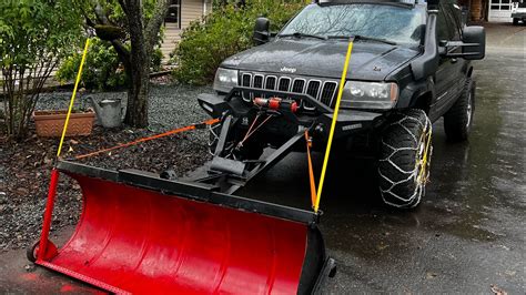 Building A Snow Plow For My Jeep Wj Youtube