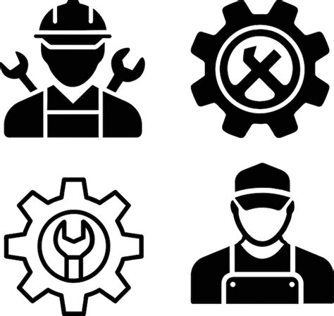 Handwerker Symbol Vektoren Und Illustrationen Zum Kostenlosen Download