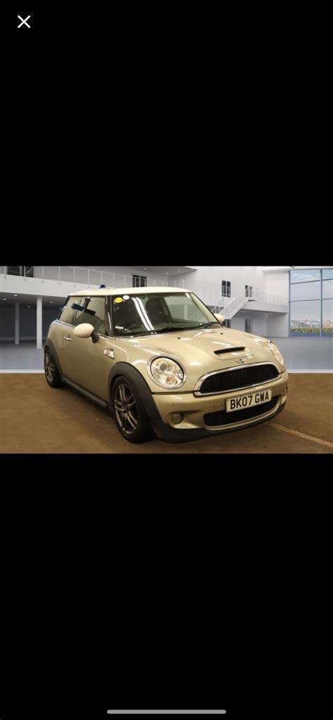 2007 Mini Hatchback 16 Cooper S 3dr Spares Or Repairs Project