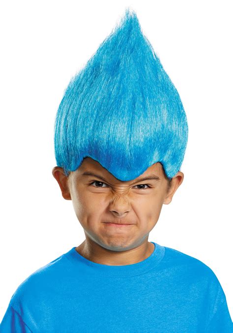 These 27 easy halloween hairstyles are about to save the day. Blue Wacky Child Wig