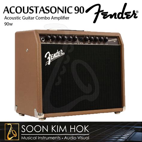 Fender Acoustasonic 90 Acoustic Guitar Combo Amplifier 90w