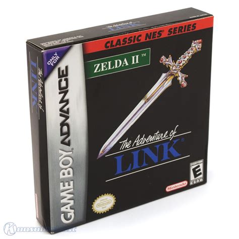 Gameboy Advance Legend Of Zelda 2 Adventure Of Link Nes Classics