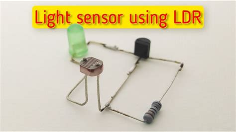 High Sensitive Light Sensor Using Ldr Youtube
