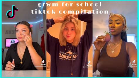 Grwm For School Tiktok Compilation Youtube