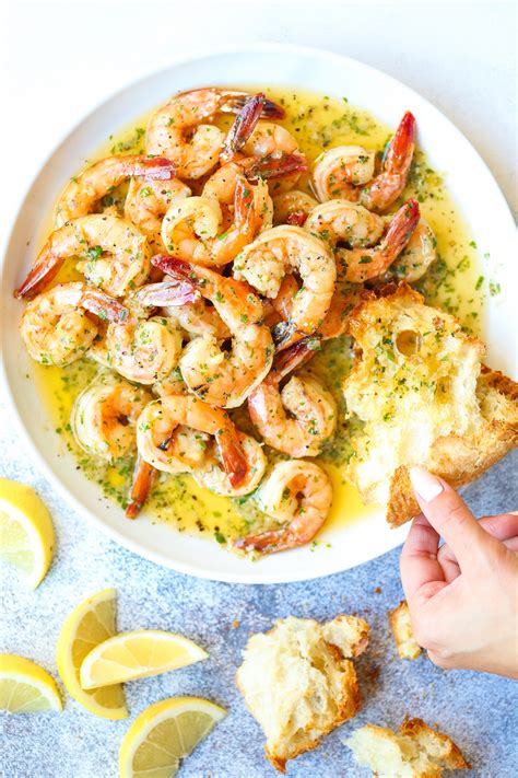 garlic butter shrimp scampi recipe damn delicious