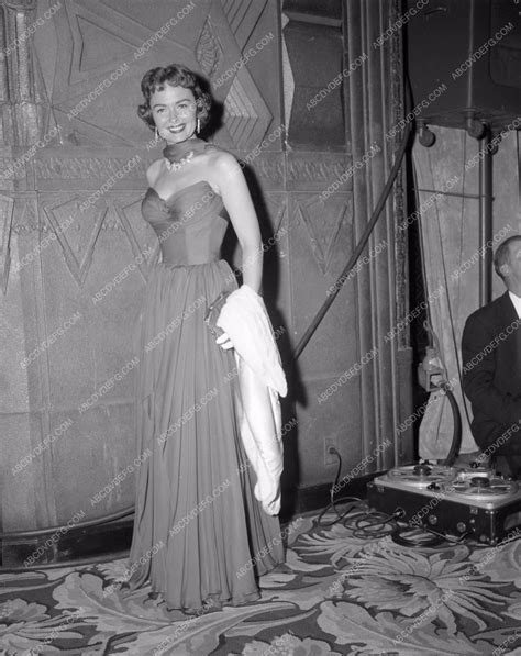 1953 Oscars Donna Reed Fashion Arriving Academy Awards Aa1953 15los An