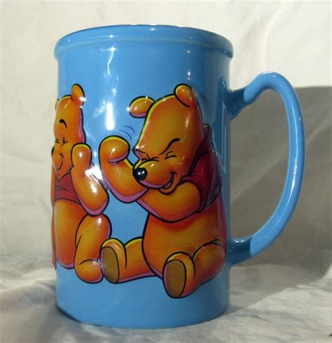 Disney Winnie The Pooh 3d Coffee Mug Cup 5 16 Oz Pooh In Four