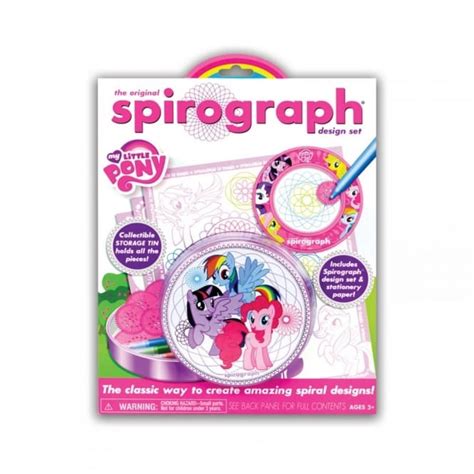 The Original Spirograph My Little Pony Design Set Kids Creativity