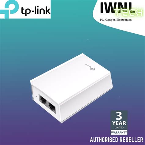 Tp Link Adapter Network Ggb 24vdc 05a Passive Poe Injector Tl