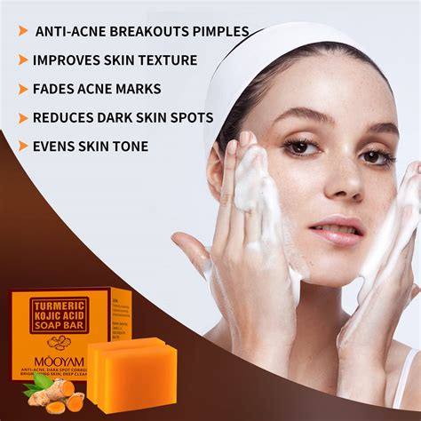 Mua Koji Acid Soap For Dark Spots Turmeric Soap For Face And Body