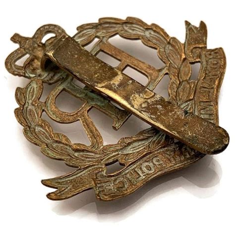 Royal Military Police Corps Rmp Cap Badge Elizabeth Ii Queens Crown