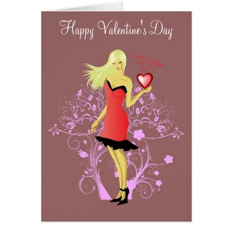 sexy valentine happy valentine s day card zazzle