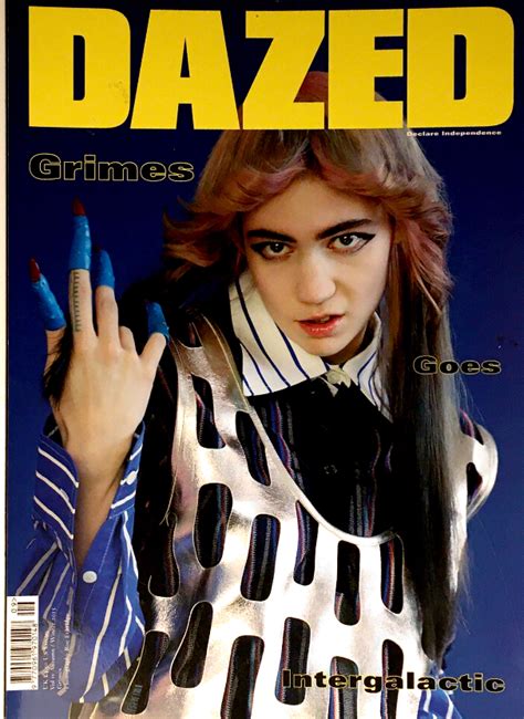 Dazed And Confused Magazine Fall Winter 2015 Grimes Mia Goth Pearl Liais