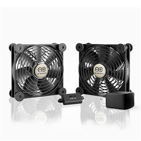 Multifan S7 P Quiet Ac Powered Cooling Fan Dual 120mm Ac Infinity