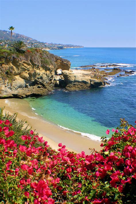 Arch Rock And Beach Laguna Photograph By Jane Girardot Pixels