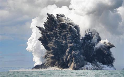 Volcanic Eruption In The Pacific Ocean Released Massive Pumice Nasa
