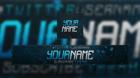 Free Youtube Banner Template W Profile Picture Youtube