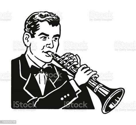 Clarinet Player Stock Illustration Download Image Now Orchestra