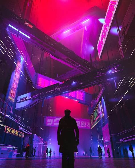 Welcome Cyberpunk Aesthetic Cyberpunk City Neon